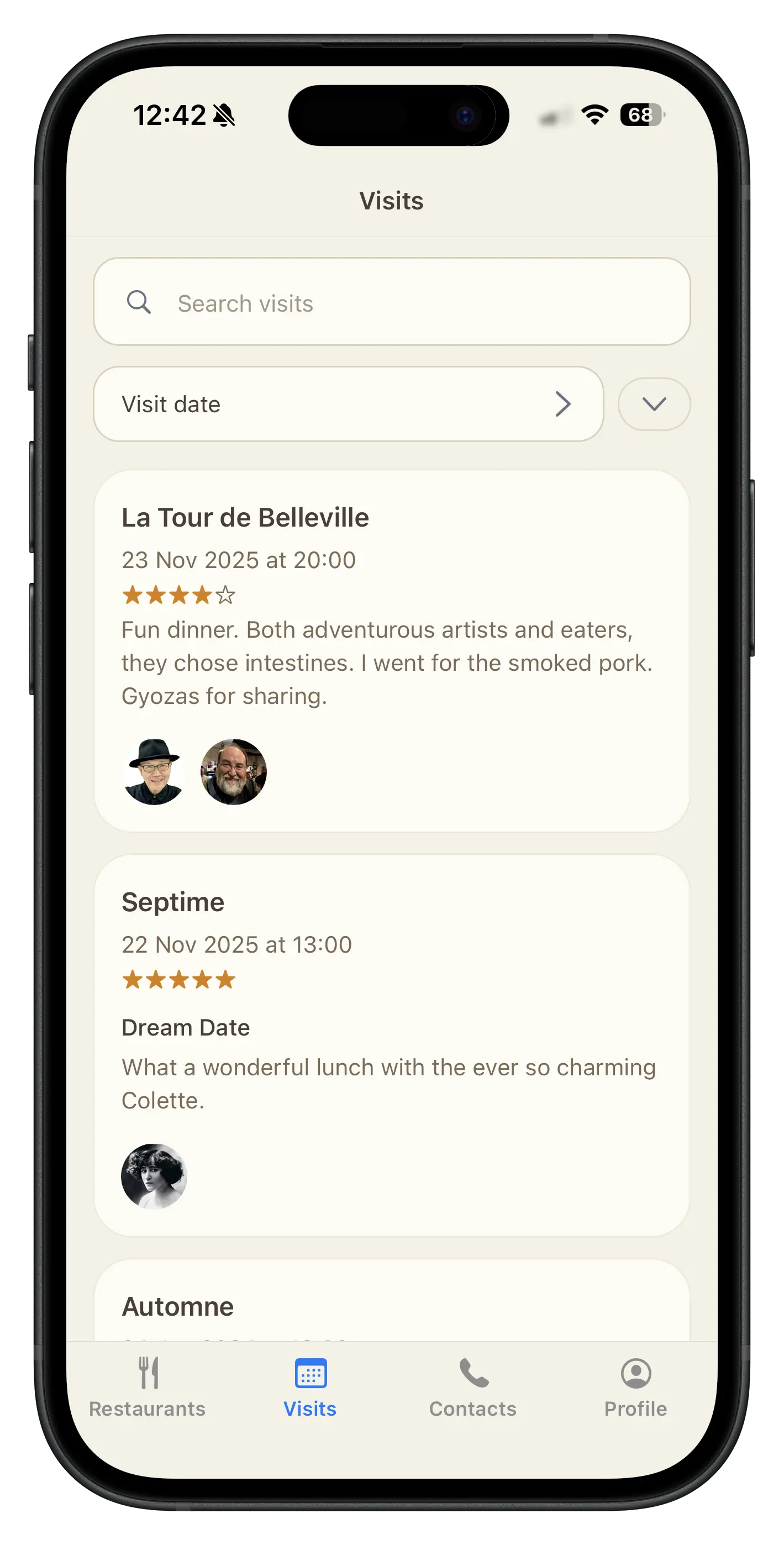 BentoBook Timeline Feature